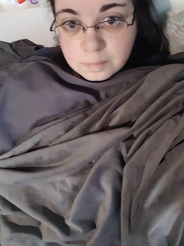 Weighted Blanket Review and Sleep Routine